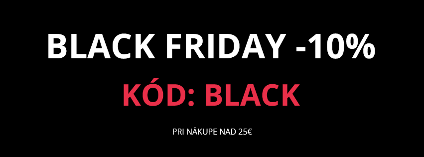 Black Friday zľava -10%